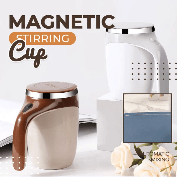☕✨ Taza Mezcladora Automática 🔄 ¡Bebidas Perfectamente Mezcladas sin Esfuerzo! 🚀