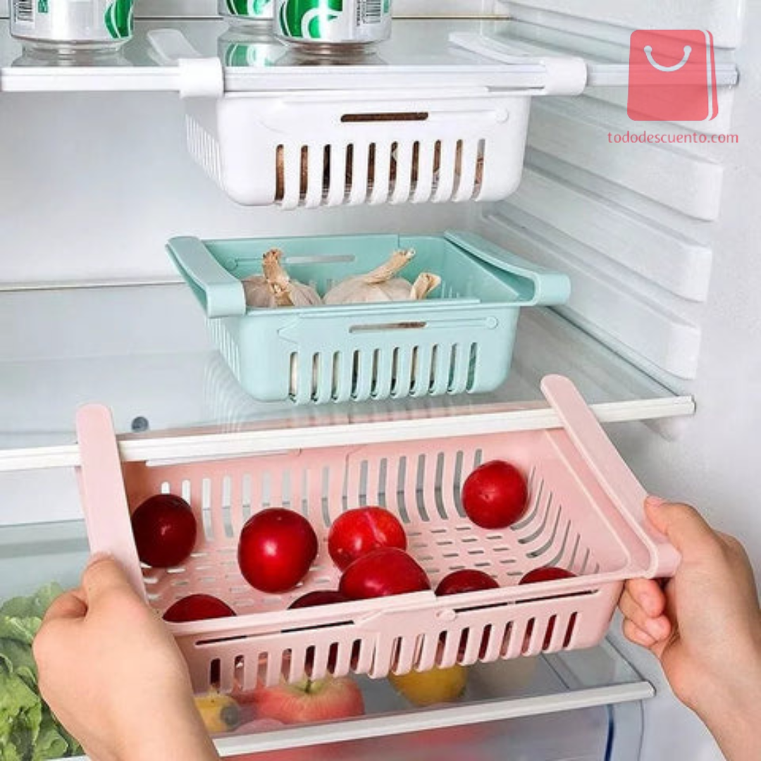 🍱 Organizador Extendible De Nevera (Pague 2 Lleva 3)🚀
