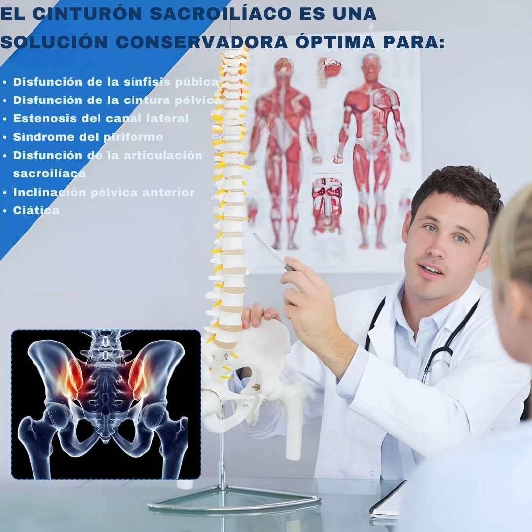💪💉 Cinturón Ortopédico AliviaMax™ - Di adiós al dolor de ciática y espalda baja