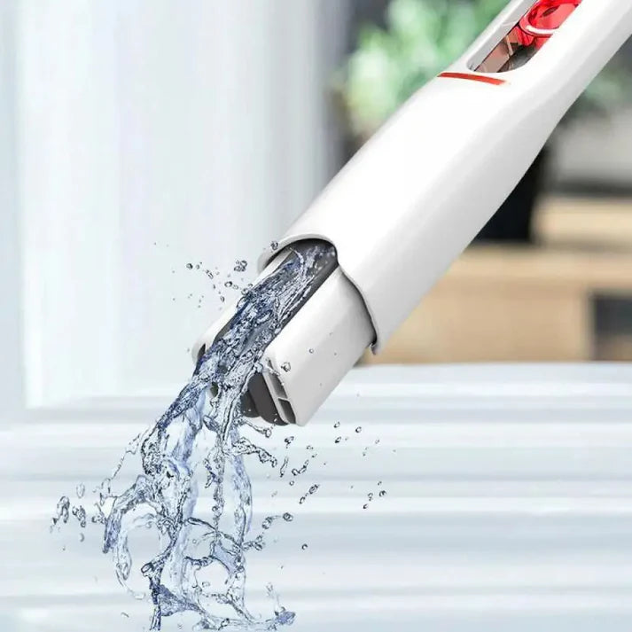 💧 Mini Mop Potente: Limpia y Exprime con Una Sola Mano 🚫