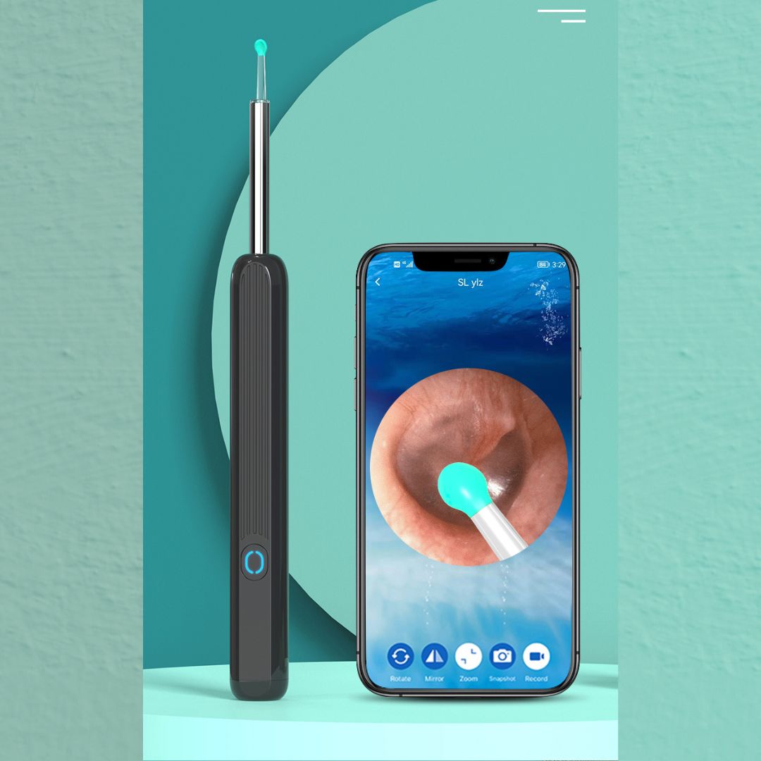 📲Cámara limpiadora de oídos🦻 HD + LED – 🔍40% DCTO por tiempo limitado