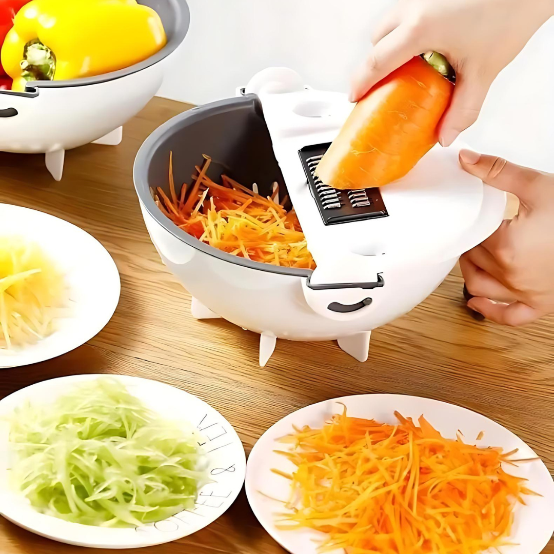🥗 Chef Express El Mejor Rallador 9 en 1 🔥