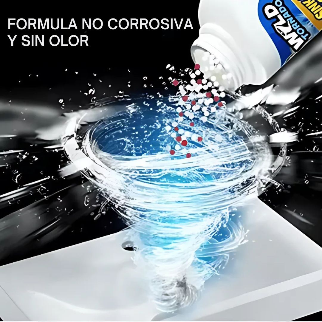 🌪️ Wild Tornado 🌪️ 🚿 Destapa Desagües y Fregaderos 🧼