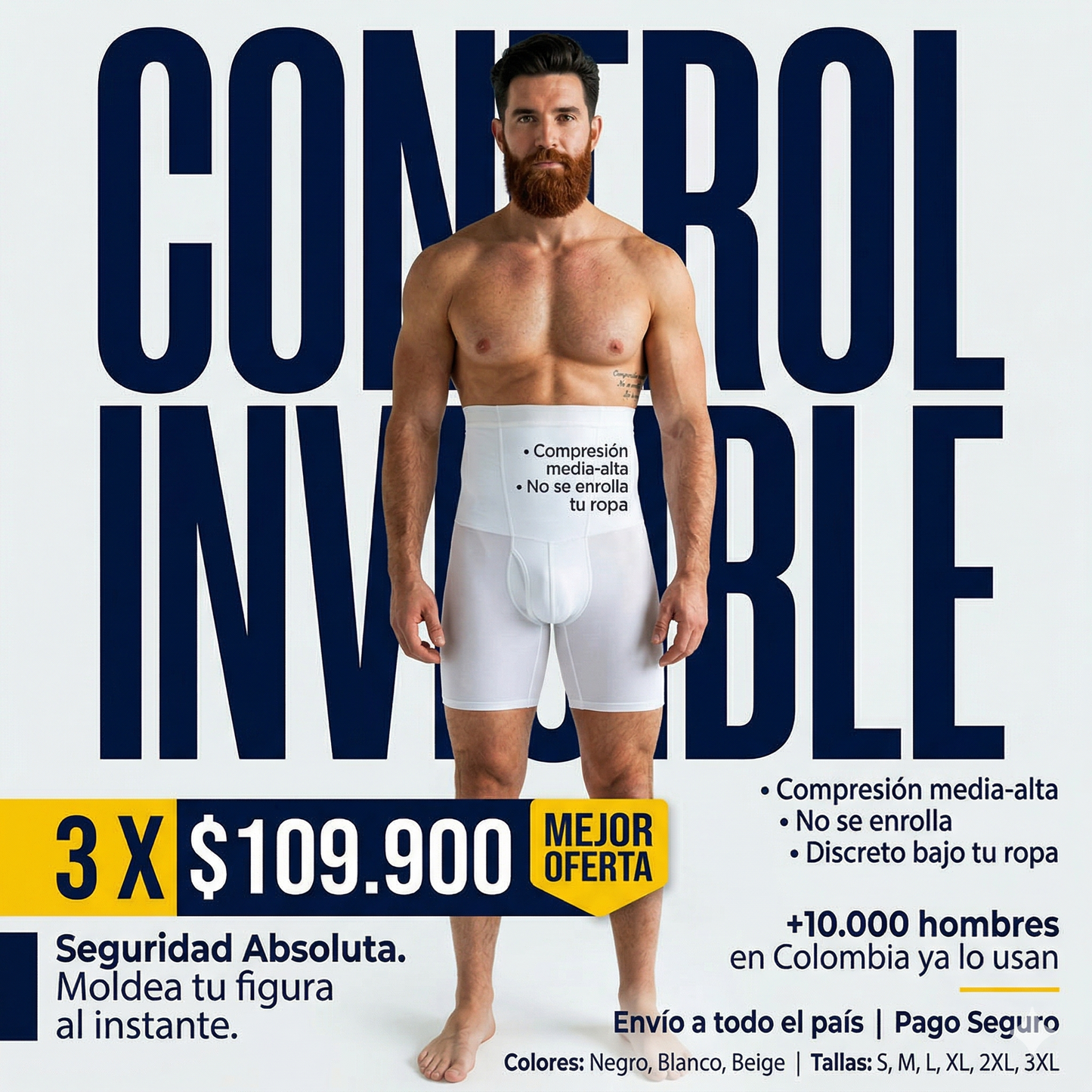 Boxer Moldeador Masculino