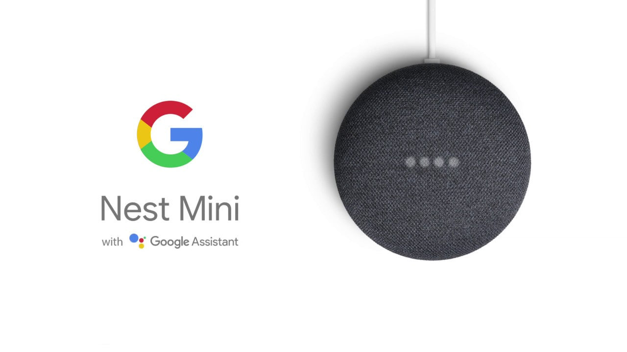Google Nest Mini 2nd Gen con asistente virtual Google Assistant