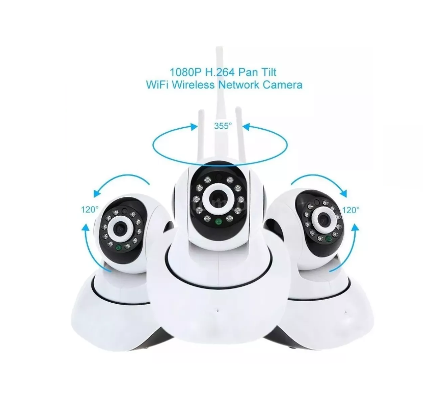 Camara Robotica Wifi 360º Con Vision Nocturna. Ref.N1-HD1001GN1