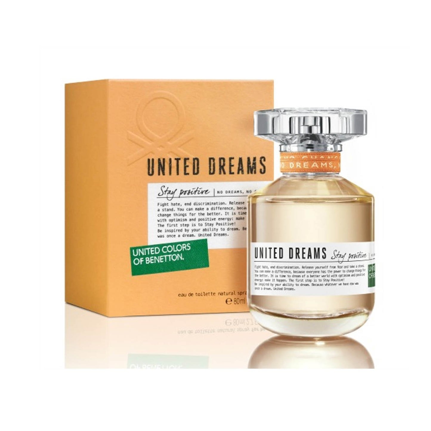 Perfume Loción Benetton Dreams Stay Positive Mujer 80ml