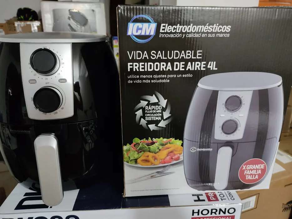 Freidora de aire ICM con capacidad de 4L