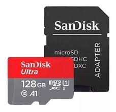 Memoria Microsd Sandisk Ultra 128gb 100mbs Clase 10