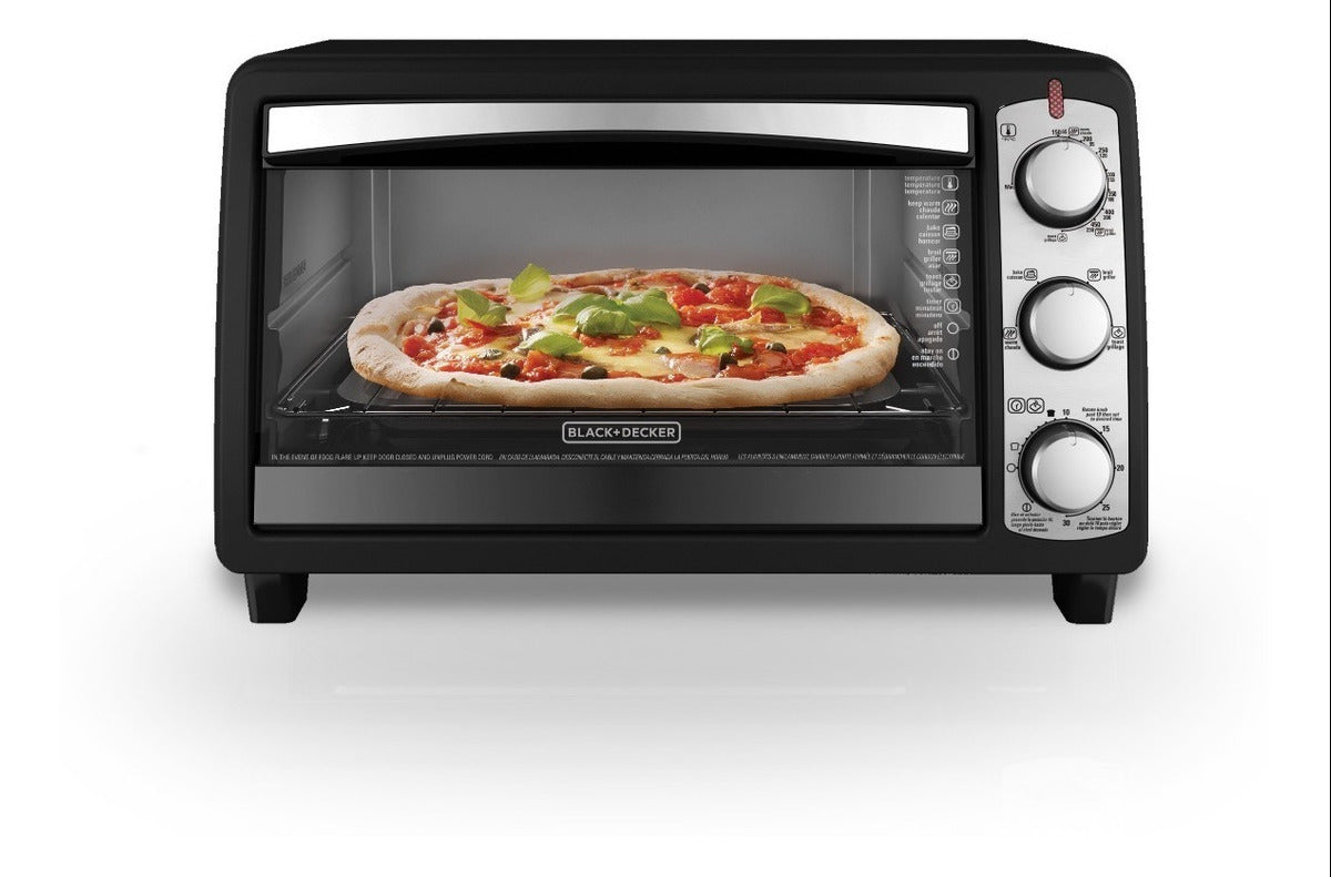 Horno Tostador Black+Decker de 14 Lts. Ref. TO1940BD