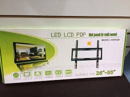 Soporte Base Tv Montura Pared Fija Televisor 25 A 55 Pulgas
