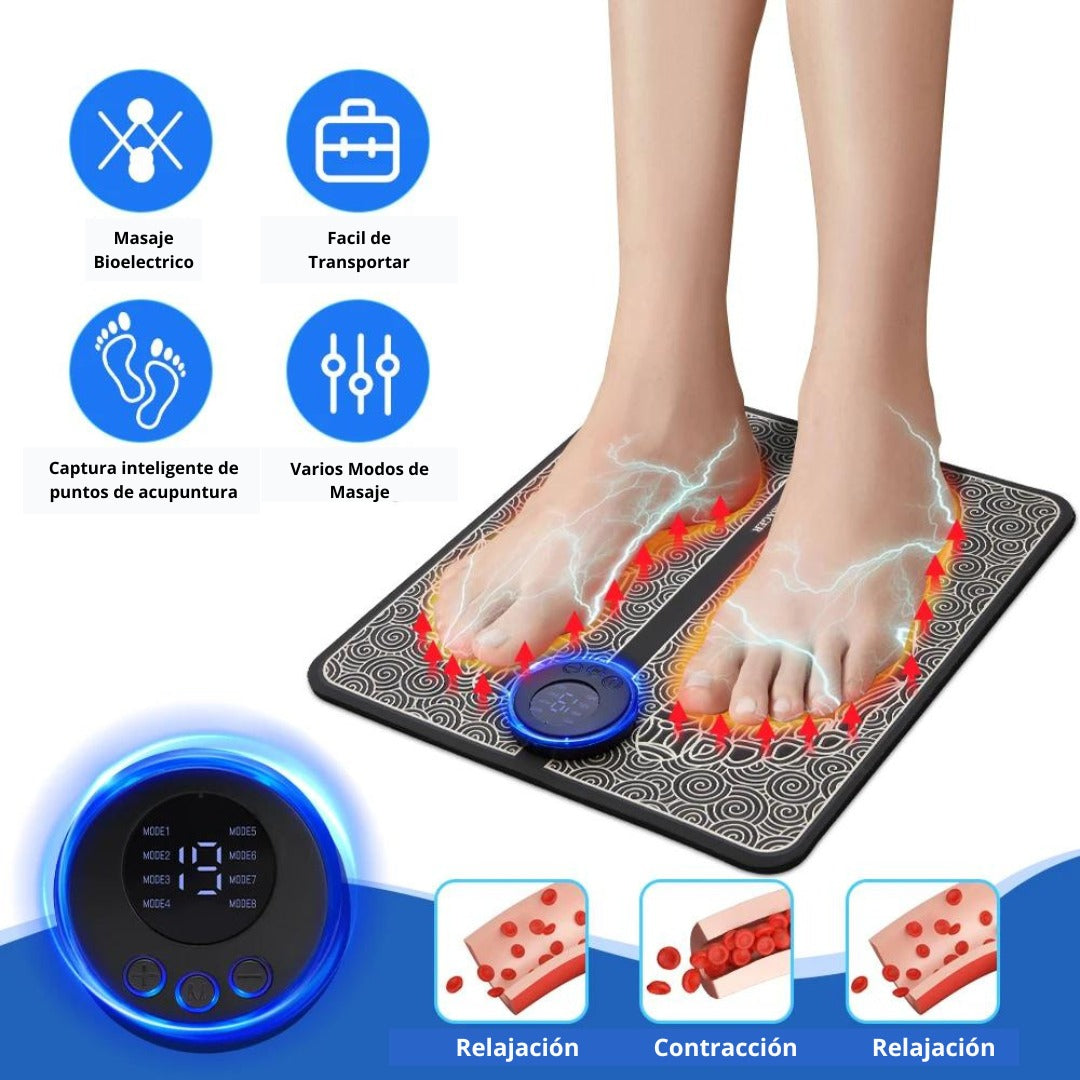 Masajeador EMS de Pies Portátil