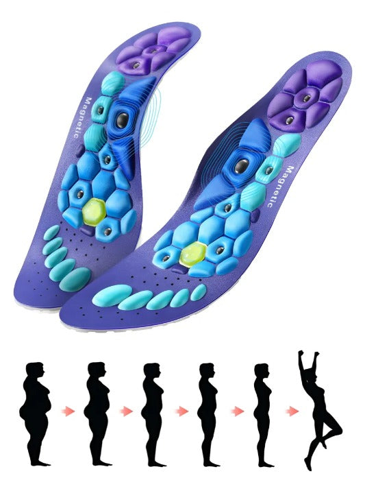 MagnaStep™ Plantillas Magnéticas Terapéuticas – Comodidad y Bienestar en Cada Paso