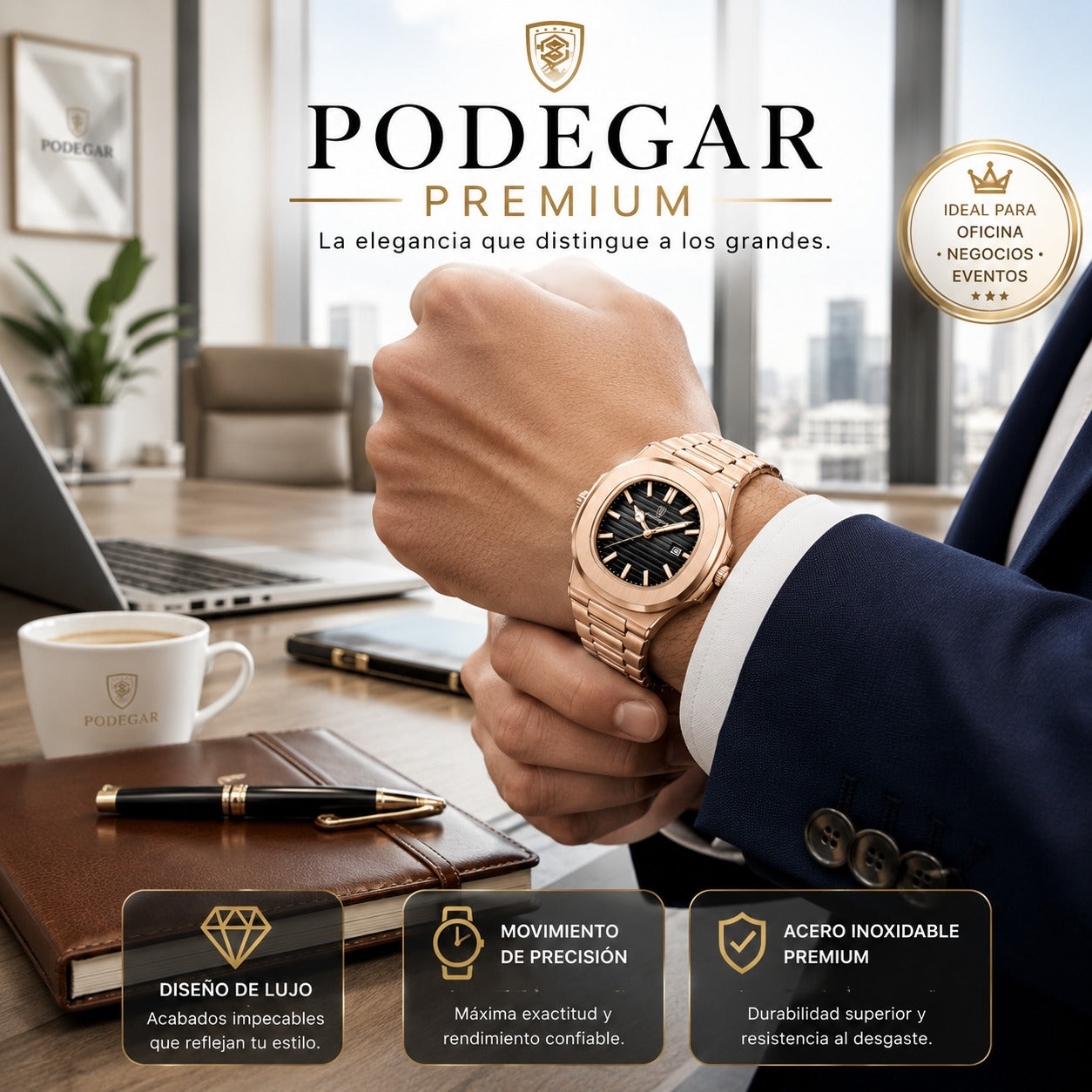 ⌚ Reloj PODEGAR Premium 2026