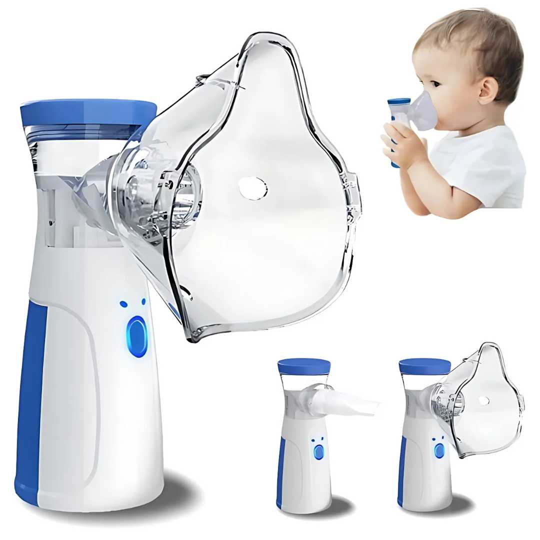 🌬️Nebulizador portátil –  Respira con facilidad en casa o en movimiento. Hoy  con 50% OFF