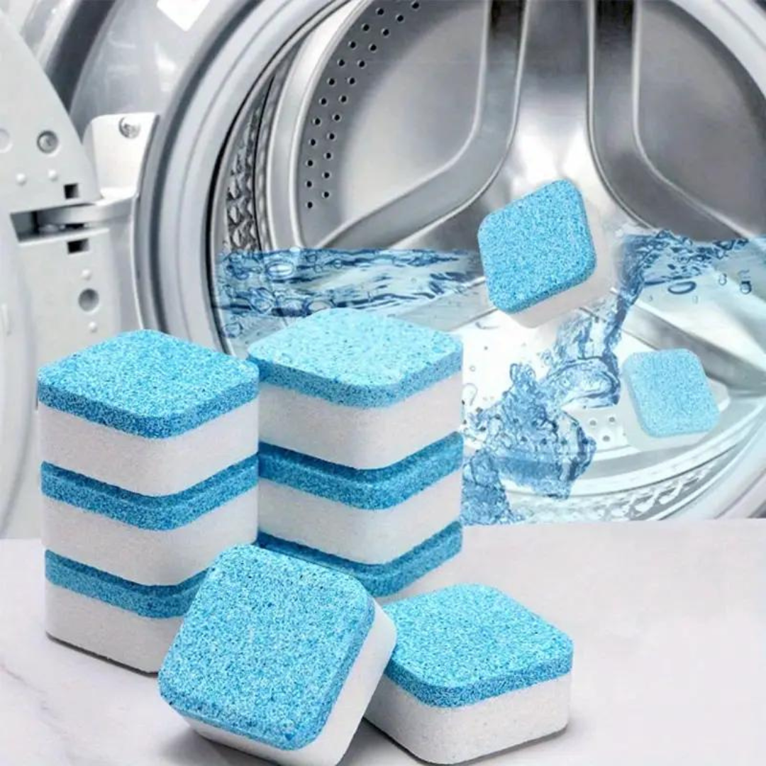 🧼 Washing Machine Cleaner : Pastillas de Limpieza para Lavadoras x 12 unds☘️