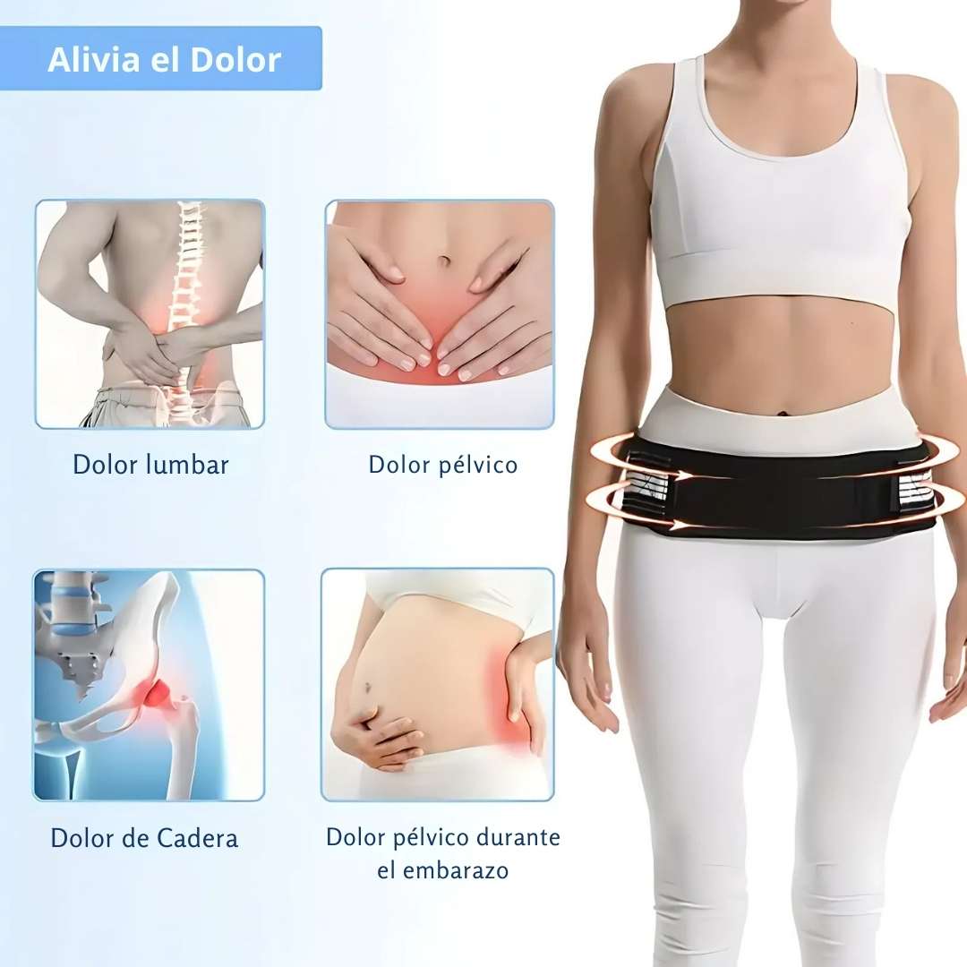 💪💉 Cinturón Ortopédico AliviaMax™ - Di adiós al dolor de ciática y espalda baja