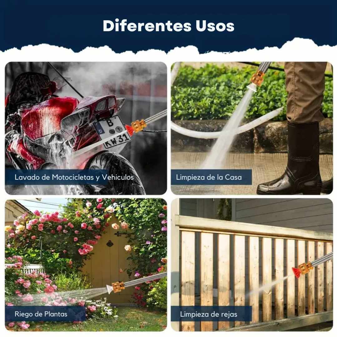 💦 ¡Hidrolavadora Inalámbrica Portátil con 40% OFF SOLO HOY! ⚡️ 🚗 Limpia tu carro, moto o casa ¡sin cables ni grifo!