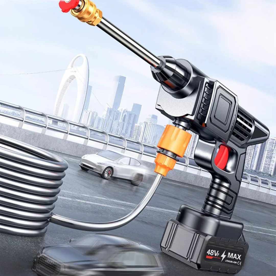 💦 ¡Hidrolavadora Inalámbrica Portátil con 40% OFF SOLO HOY! ⚡️ 🚗 Limpia tu carro, moto o casa ¡sin cables ni grifo!