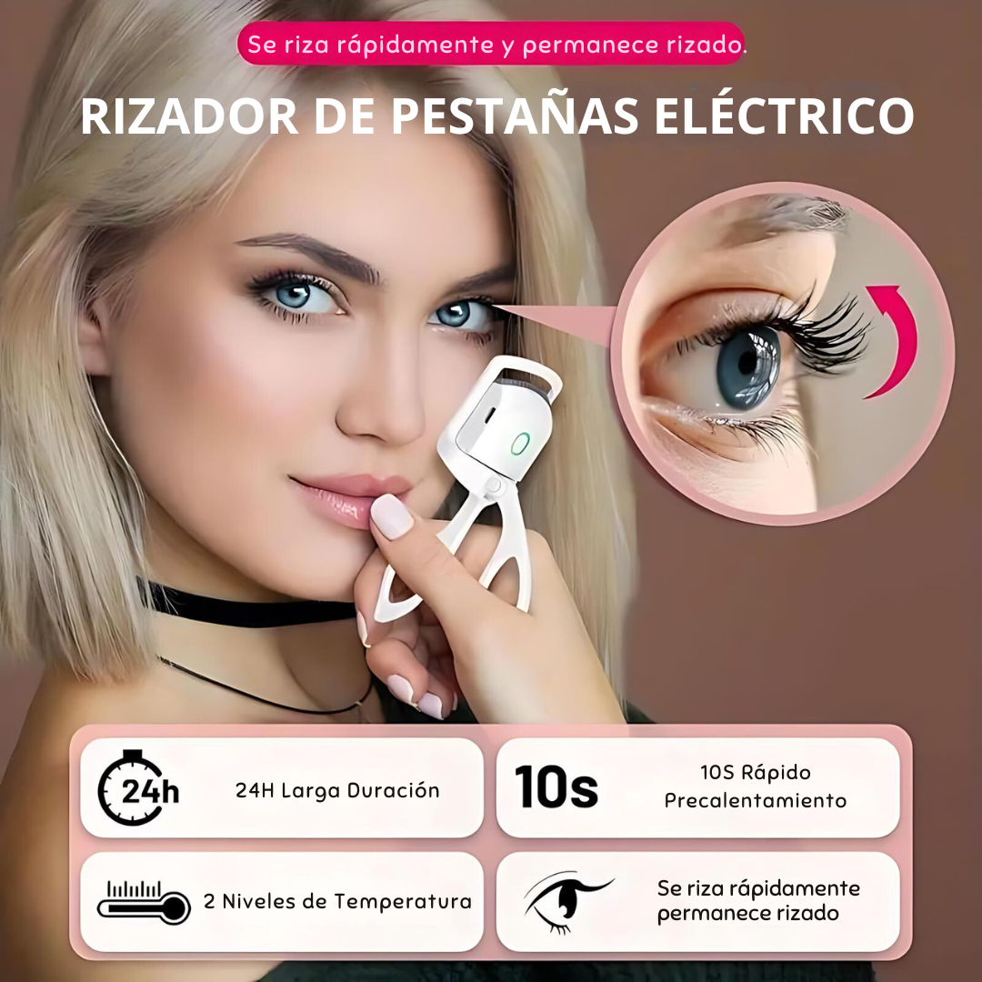 ✨ LashGlam Pro™ | Rizador Eléctrico para tus Pestañas en solo 30 Segundos haran que brillen como nunca 👁️
