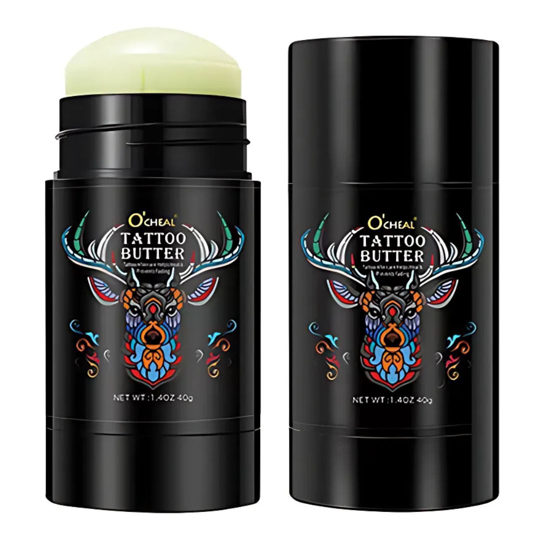 🌟 Bálsamo Restaurador de Tatuajes en Stick - ¡Devuelve el Brillo y Color a tu Arte! 🌟