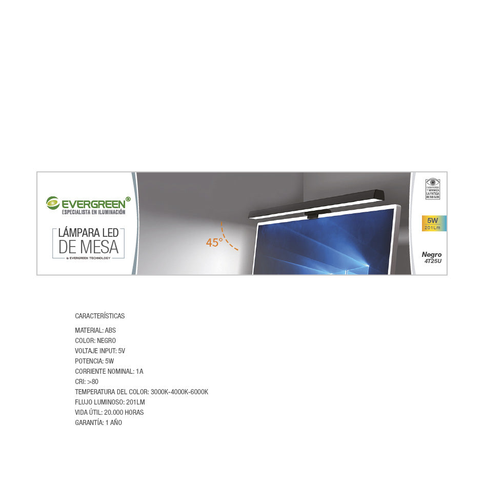 Lampara Led para Monitor