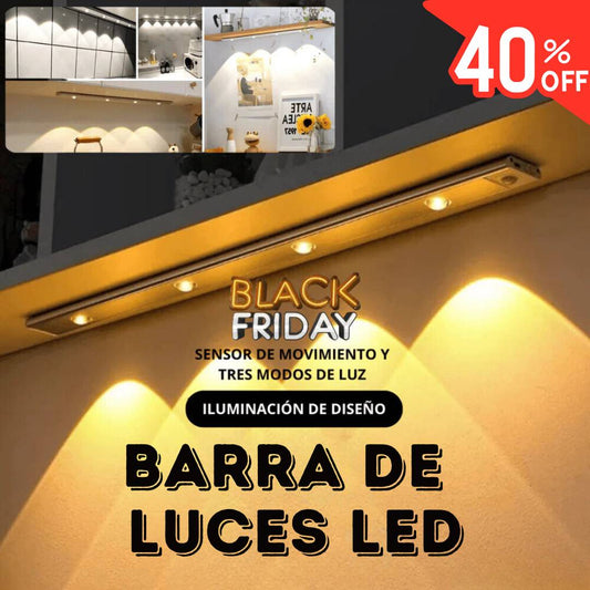 🌟Barra de  Luces LED Recargables con Sensor de Movimiento: Ilumina tu Espacio Inteligentemente 💡Dos Tamaños de 40Cmts y 60 Cmts