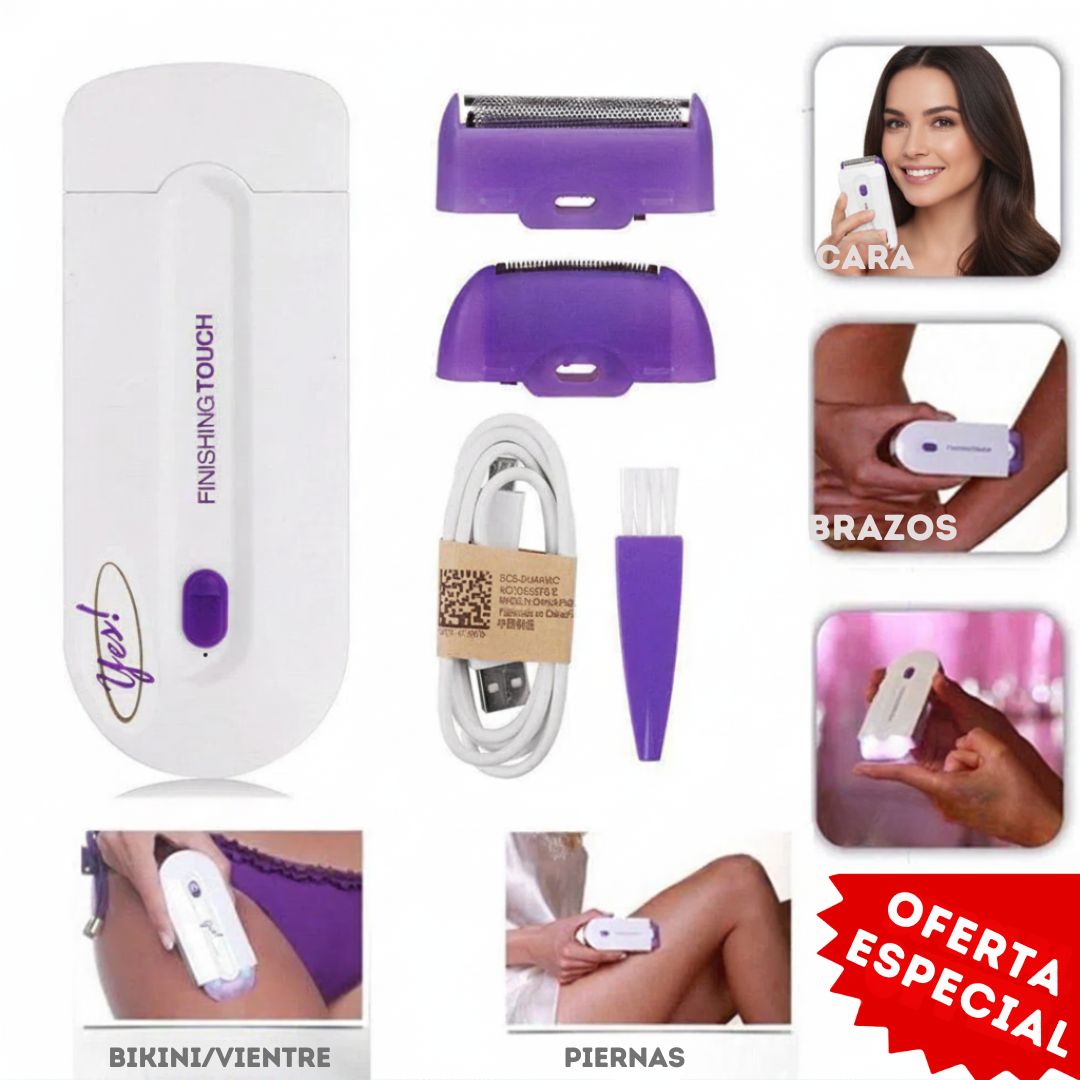 Depiladora Eléctrica Yes Finishing Touch™ — Piel suave al instante, sin dolor ni irritación. OFERTA ESPECIAL x1 o x 2 Unds