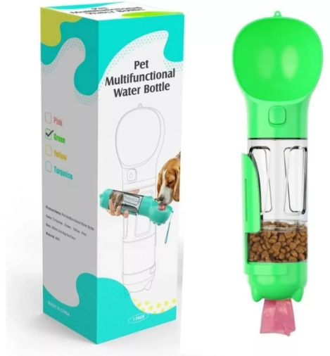 Botella Multifuncional Para Mascota