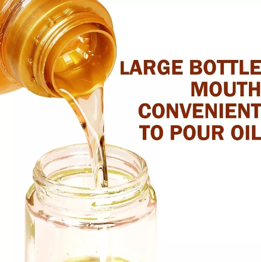 Dispensador Aceite Con Brocha en  Silicona y Botella Vidrio