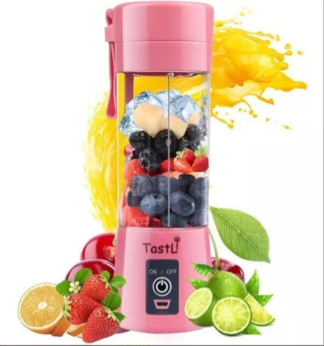 Licuadora Personal Portátil Recargable para Jugos Y Batidos. Ref. ZY-3S