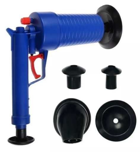 Bomba Manual con presión para desagües. (Destapa Cañerías)