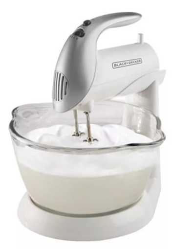 Batidora Black Decker Pedestal 250 Watts Doble Tazón Ref. Mx900