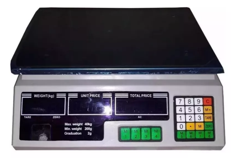 Bascula Digital 40 Kgs. Ref. ACS-A9T
