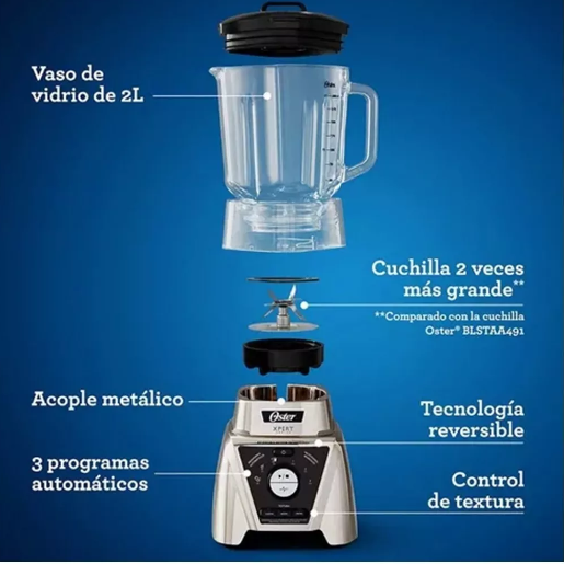 Licuadora Oster Xpert  Rojo
