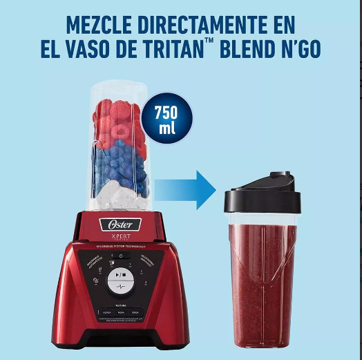 Licuadora Oster Xpert  Rojo
