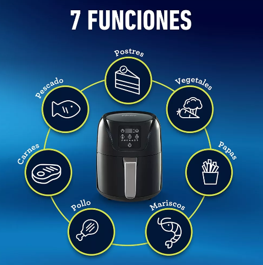 Freidora De Aire Digital Oster 4 Lts
