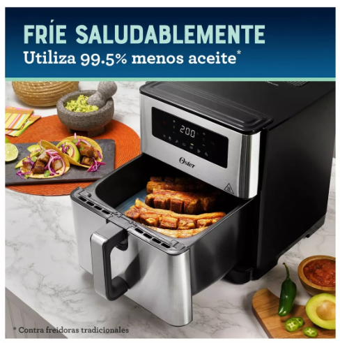 Freidora De Aire Digital Oster 9Lts.