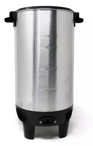 Cafetera Percoladora Oster de 35 Tazas en Acero Inoxidable