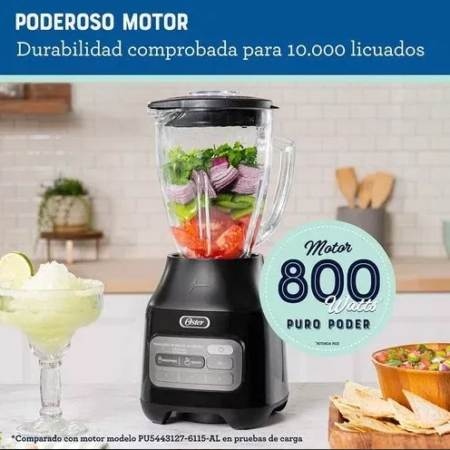 Licuadora Oster Con Reversible de 800w.
