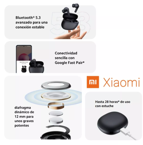 XIAOMI BUDS 4 ACTIVE