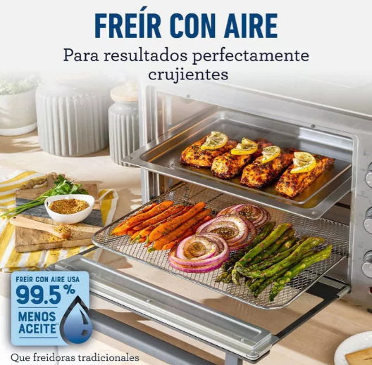 Horno con Freidora Oster de 35 Lts.