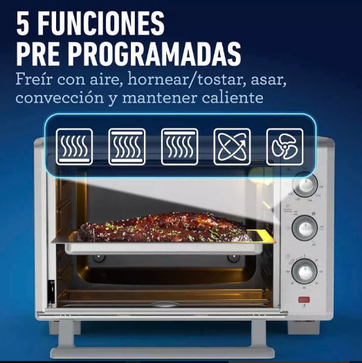 Horno con Freidora Oster de 35 Lts.