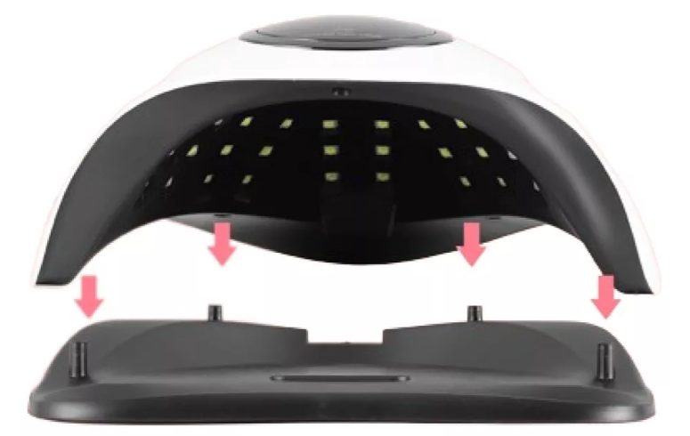 Lampara de Uñas con Soporte para Celular.