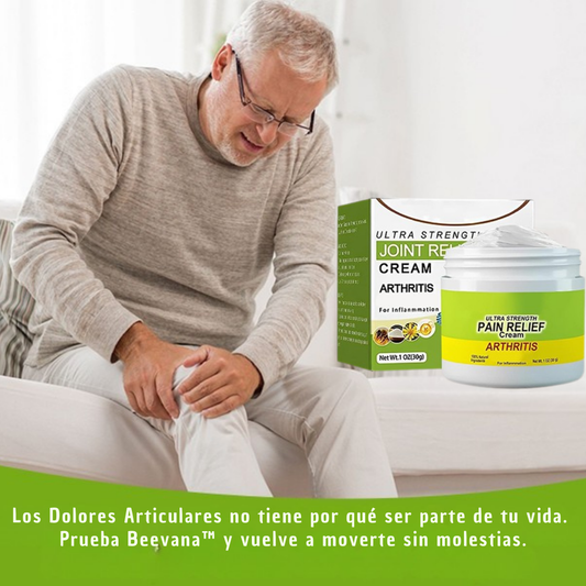 Beevana™ - Alivio Natural para Articulaciones y Músculos, OFERTA ESPECIAL , PAGUE 1 Lleve 2 Unds de 60g Cada Una.