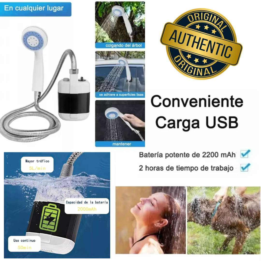 🌊🚿Ducha Portátil, ¡La Solución Perfecta Durante el Racionamiento de Agua 🚿 ¡Dúchate fácil, ahorra agua 💧 y olvídate de la totuma! 🪣! 🚿🌊