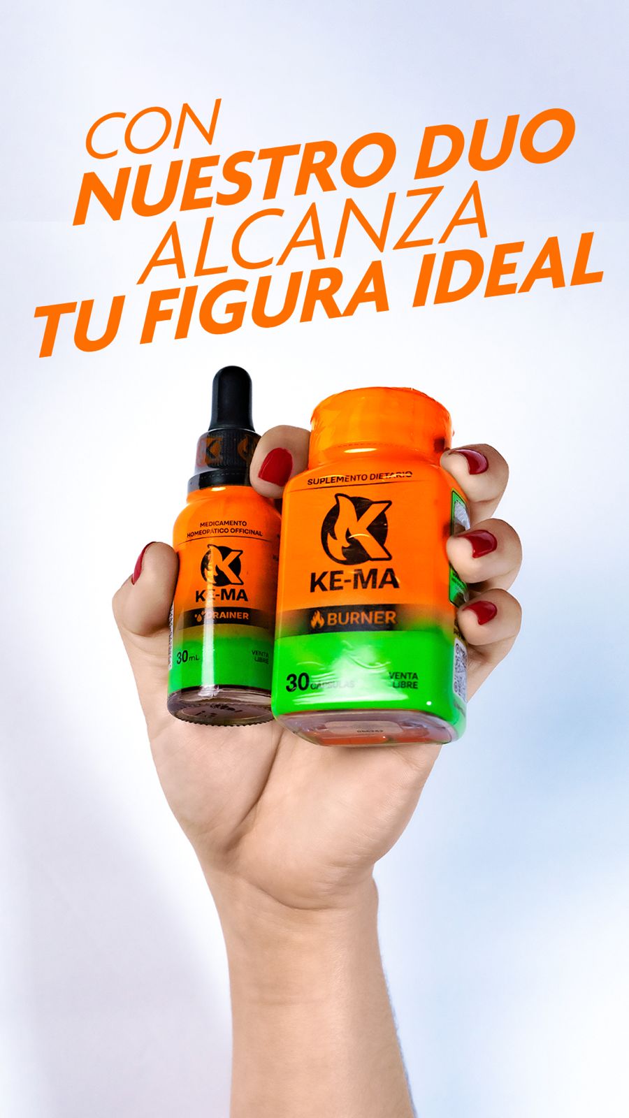 COMBO KE-MA (QUEMADOR💊 + DRENADOR💧), Tu fórmula definitiva para transformar grasa en energía y eliminar toxinas ¡Resultados que se sienten y se ven!