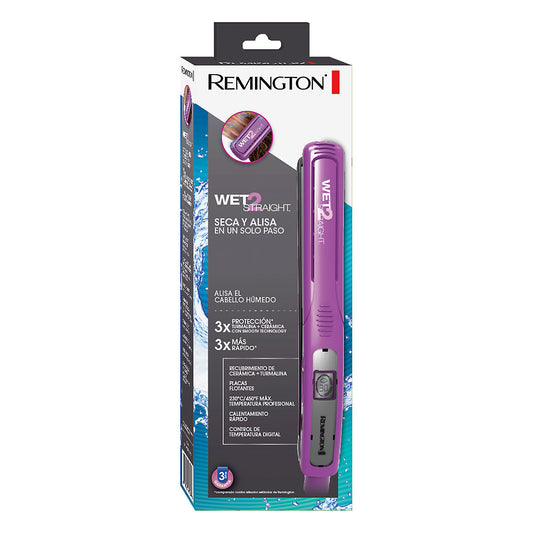 Plancha alisadora Remington WET2Straight. Ref 7901