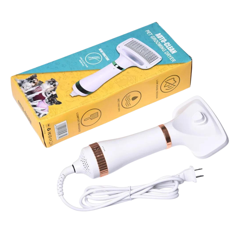 Cepillo Secador De Pelo Portátil Mascota