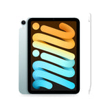 Combo iPad mini azul con Apple Pencil (USB-C)
